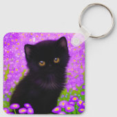 Porte-clés Chat Gustav Klimt (Dos)