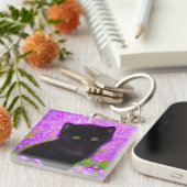 Porte-clés Chat Gustav Klimt (Devant Droit)