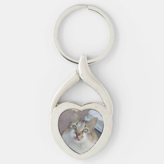 Porte-clés Chat Heart Keychain (Devant)