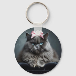 Porte-clés Chat Himalayen