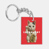 Porte-clés Chat japonais Lucky Charm (Devant gauche)