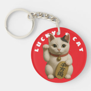 Porte-clés Chat japonais Lucky Charm