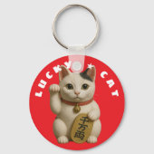 Porte-clés Chat japonais Lucky Charm (Recto)