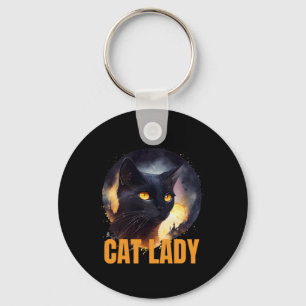Porte-clés Chat Lady For Kamala Harris Design unique