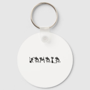 Porte-clés Chat Lady Fun Enfant Chat Ladies For Harris 2024