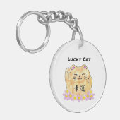 Porte-clés Chat Lucky (Maneki Neko) (Devant gauche)