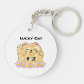 Porte-clés Chat Lucky (Maneki Neko) (Dos)