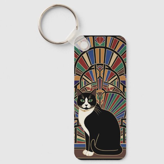 Porte-clés Chat Magique (Recto)