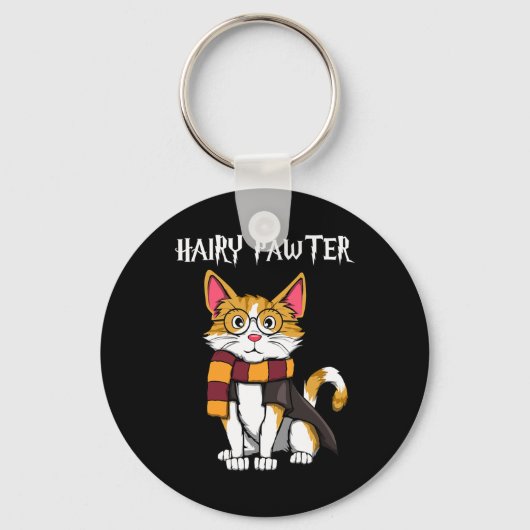 Porte-clés Chat Magique Avec Gles Qui Chat (Recto)