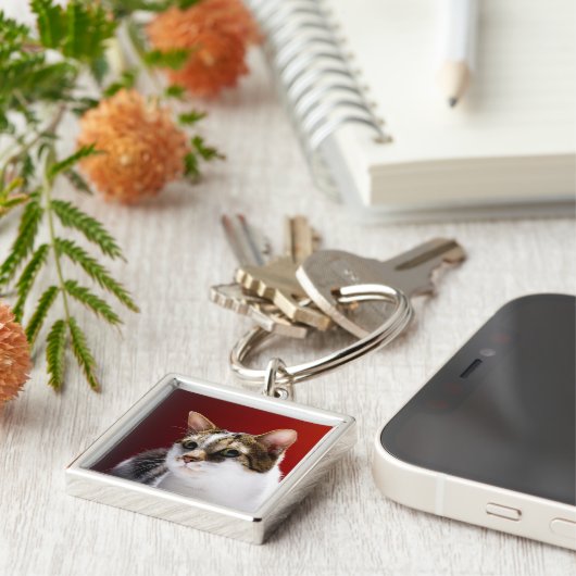 Porte-clés Chat mannois (Côté)