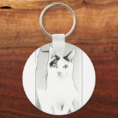 Porte-clés Chat Mignon (Recto)