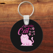 Porte-clés Chat Munchkin (Recto)