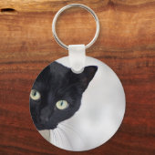 Porte-clés Chat noir (Recto)