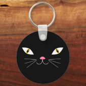 Porte-clés chat noir (Recto)