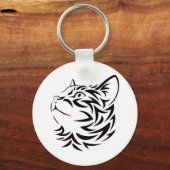 Porte-clés chat noir (Recto)