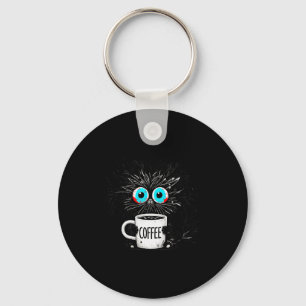 Porte-clés Chat Noir C'est Bien Je vais Bien Tout Va Bien Drô
