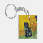 Porte-clés Chat noir de Van Gogh (Devant gauche)