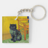 Porte-clés Chat noir de Van Gogh (Dos)