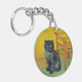 Porte-clés Chat noir de Van Gogh (Devant gauche)
