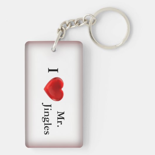 Porte-clés Chat noir Grphic (Dos)