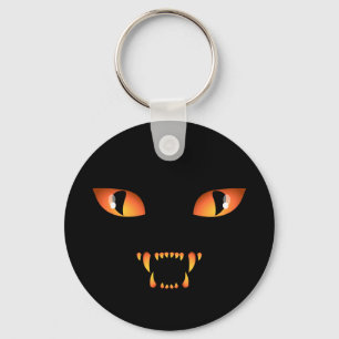 Porte-clés Chat noir Porte - clé Chat Halloween Porte - clés