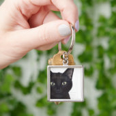 Porte-clés Chat, Portrait de Gus (main)