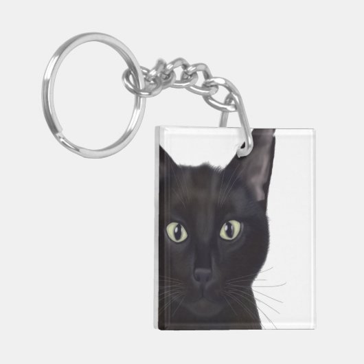 Porte-clés Chat, Portrait de Gus (Devant gauche)