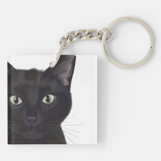 Porte-clés Chat, Portrait de Gus (Dos)