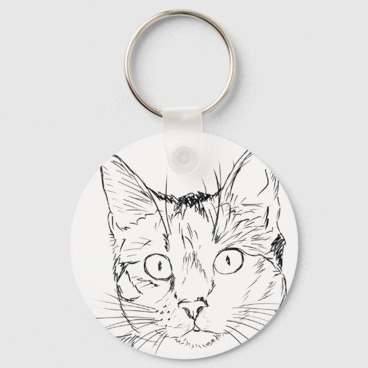 Porte-clés Chat Puddy (Recto)