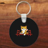 Porte-clés Chat San Francisco Drôle (Recto)
