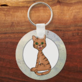 Porte-clés Chat sauvage (Recto)
