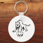 Porte-clés Chat sauvage, chat sauvage, bobcat, chat, panthère (Recto)