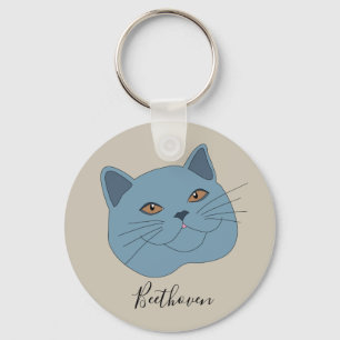 Porte-clés Chat Shorthair