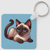 Porte-clés chat siamois (Dos)