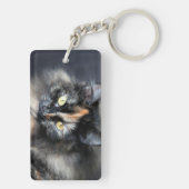 Porte-clés Chat sibérien (Dos)