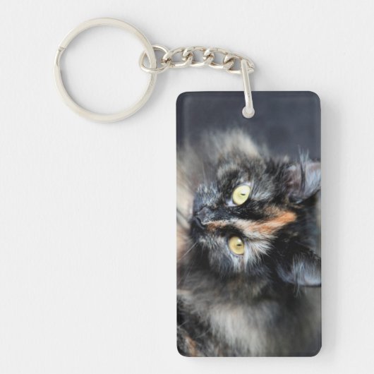Porte-clés Chat sibérien (Devant)