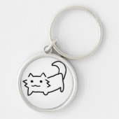 Porte-clés Chat simple (Devant)