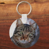 Porte-clés Chat spatial (Recto)