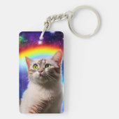 Porte-clés Chat spatial (Dos)
