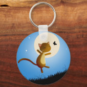 Porte-clés chat suivez vos rêves - porte - clé (Recto)