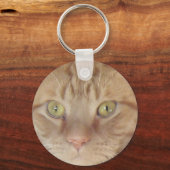 Porte-clés Chat Tabby Orange (Recto)