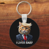 Porte-clés Chat Trump 9 Vit Bébé Drôle Vote Pour Trump Chats  (Recto)