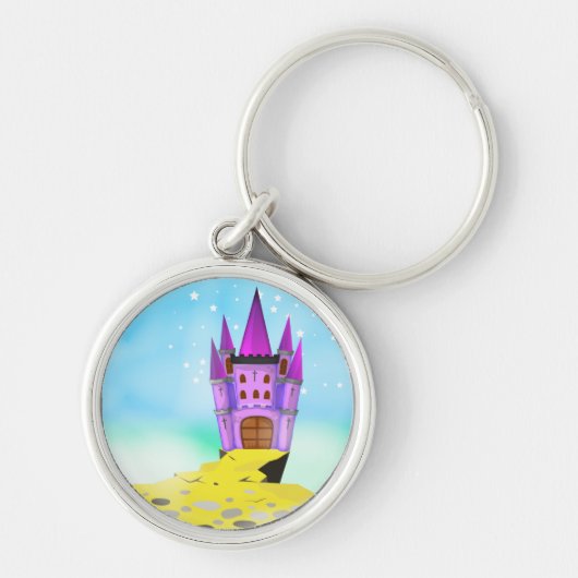Porte-clés Château de contes de fées (Devant)