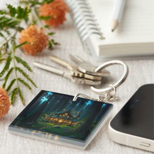 Porte-clés Château de la Clairière Elfique