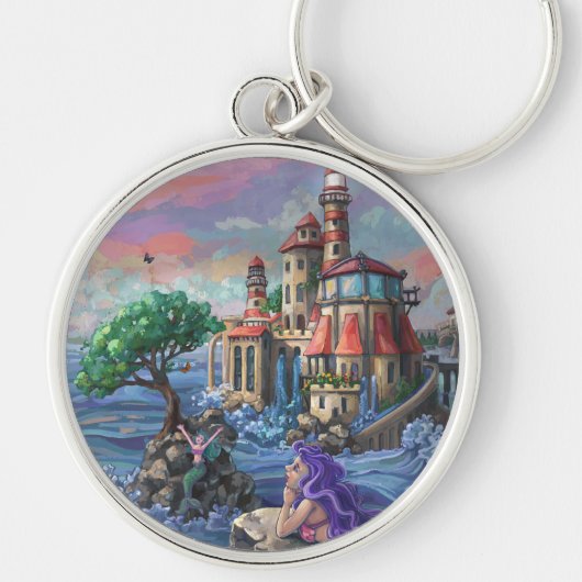 Porte-clés Château de la Sirène (Devant)