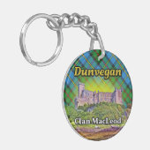 Porte-clés Château de MacLeod Dunvegan de clan (Devant gauche)