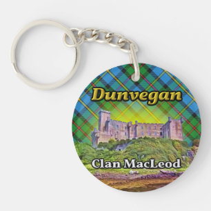 Porte-clés Château de MacLeod Dunvegan de clan