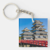 Porte-clés Château de Matsumoto et pont (Devant)