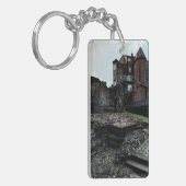 Porte-clés Château de Newcastle, ruines (Devant gauche)