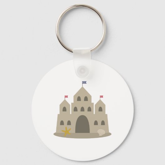 Porte-clés Château de Sand (Recto)